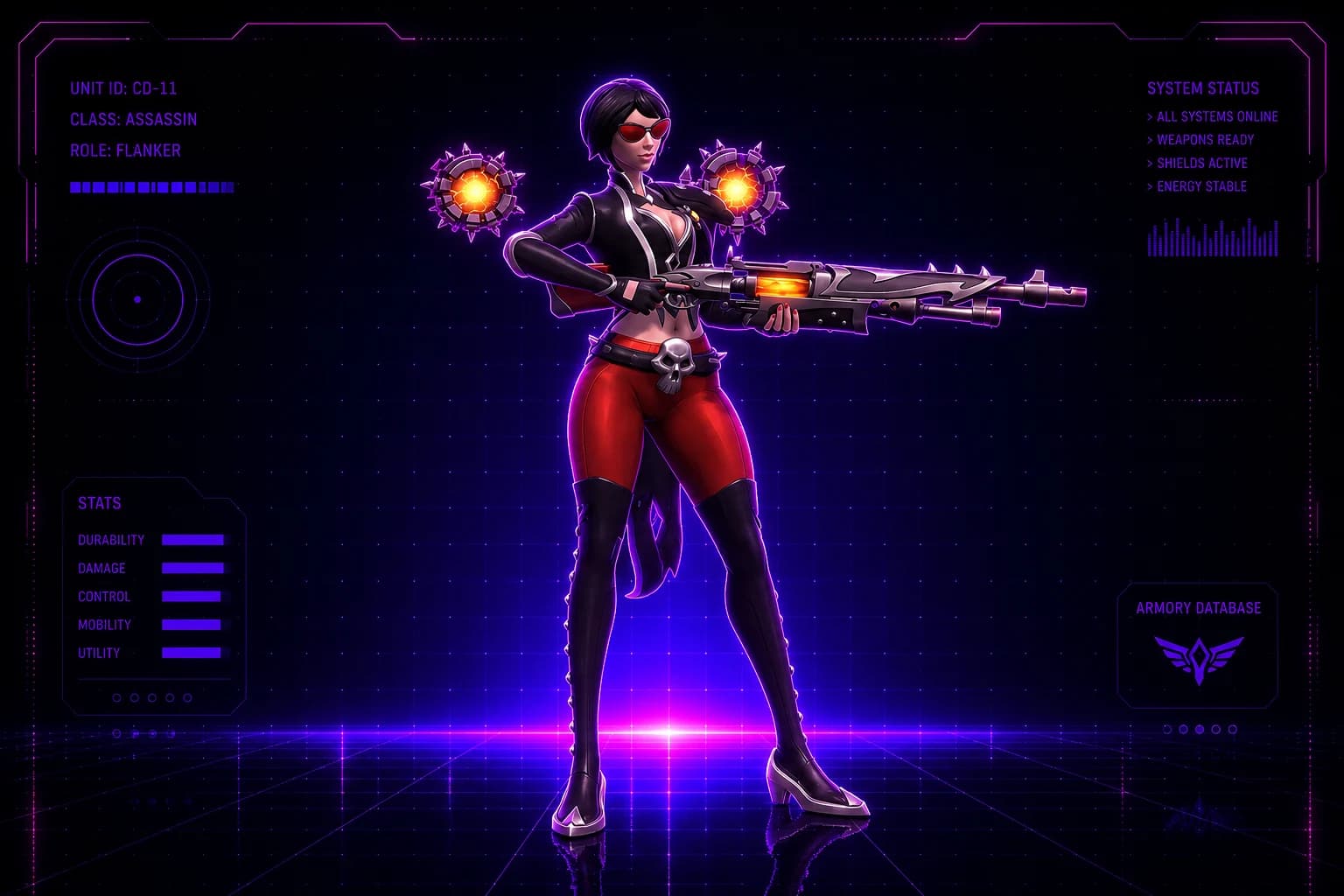 Full Throttle Vivian | Ronin Ash | Baroness Tyra | Cuddly Makoa | Sweet Shop Evie